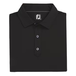 MENS FOOT JOY (FJ) SOLID BLACK TRADITIONAL BLACK FJ LOGO BLACK ON BLACK SIZE L