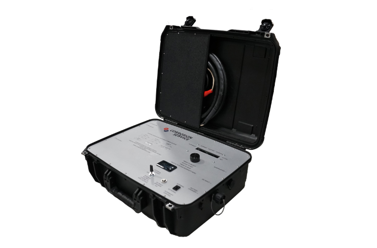 500W PORTABLE AUTOMATIC CURRENT SOURCE 100V 10A WITH INTERNAL BATTERY